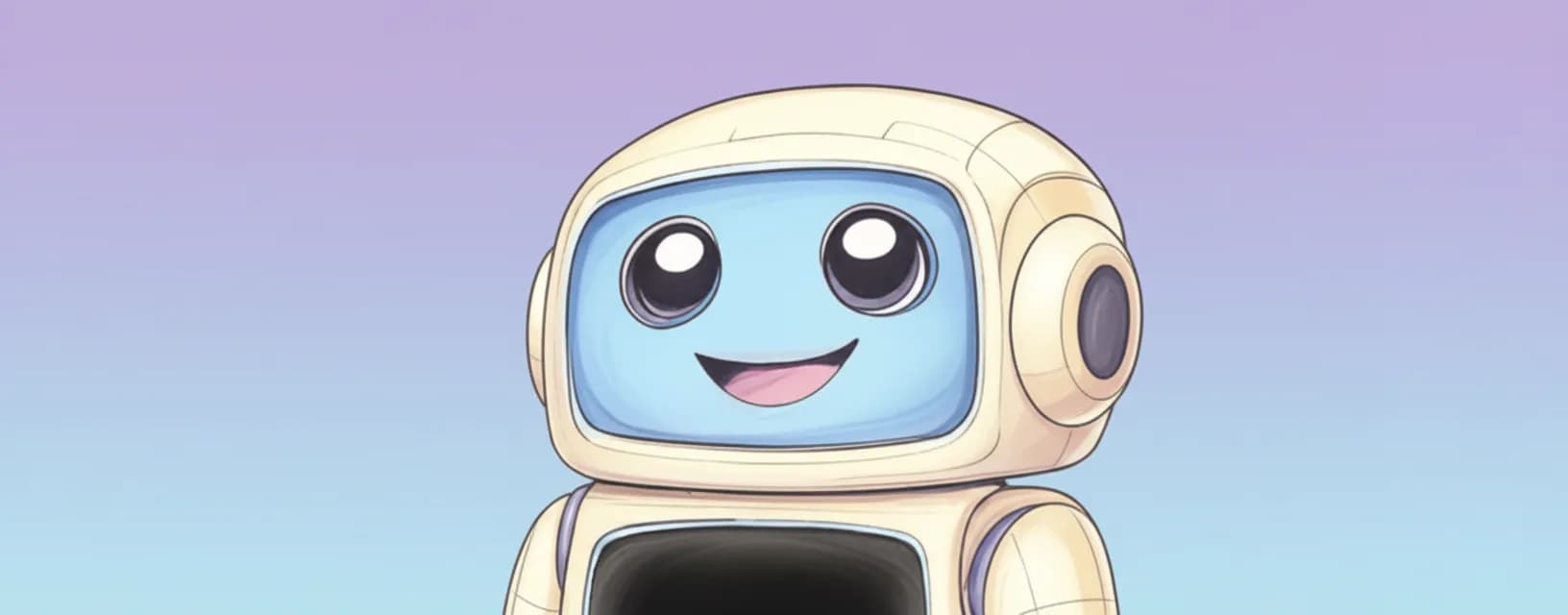SpektraBot mascot - friendly robot assistant